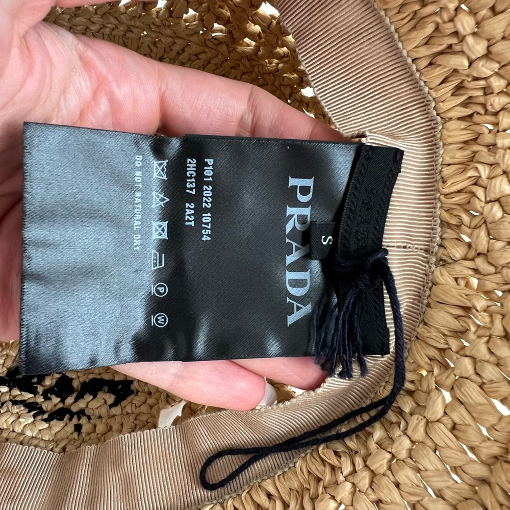 Prada Raffia Bucket Hat - Picture 4 of 4